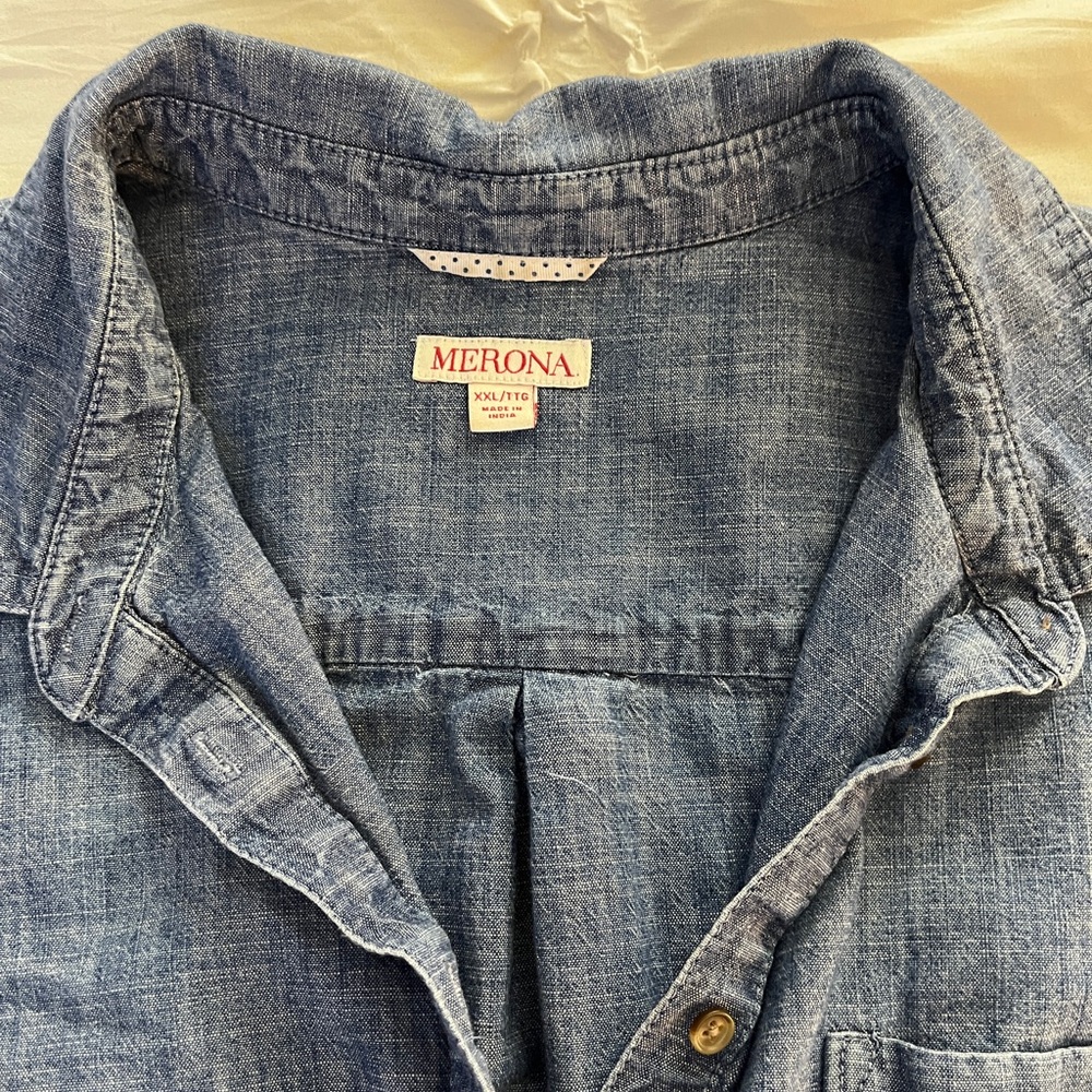 Merona Chambray Button-Down Shirt